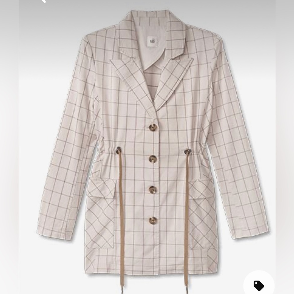 Cabi Windowpane Jacket Size XL
